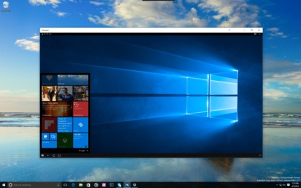 O previzualizare a noii versiuni de Windows 10