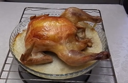 Finom csirke a sütőben egész receptek főzés csirke egy fénykép