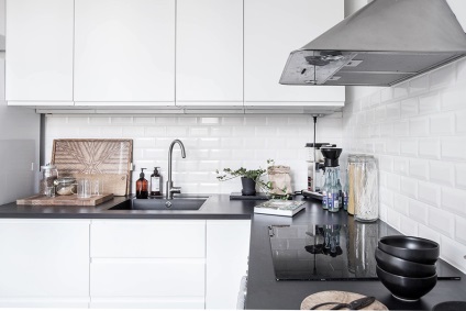 Bucătărie albă 80 de fotografii de interior, idei de design, accente luminoase
