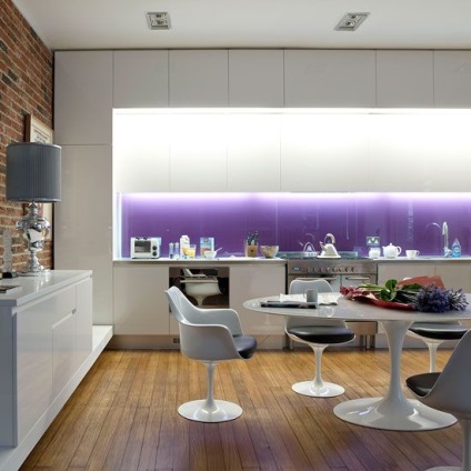 Bucătărie albă în interior (60 de fotografii) cele mai bune combinații de culori