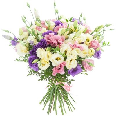 Buchet de la Eustoma cu livrare la Moscova