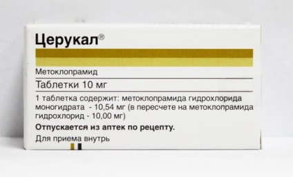 Tserukal la sarcină pe termen scurt - indicații, farmacologie!