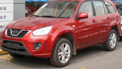 Chery tiggo - specificație SUV