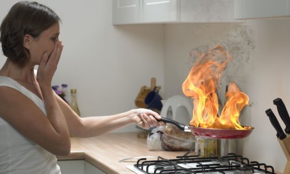 Ce să faceți dacă un incendiu a izbucnit în bucătărie - ziarul Novouralsk