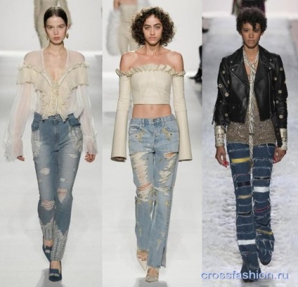 Grupul Crossfashion - blugi la modă și haine denim toamnă-iarna 2017-2018 revizuirea colecțiilor