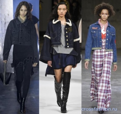 Grupul Crossfashion - blugi la modă și haine denim toamnă-iarna 2017-2018 revizuirea colecțiilor