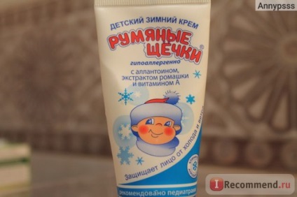 Crema pentru copii de obrajii de aventură roșie - 