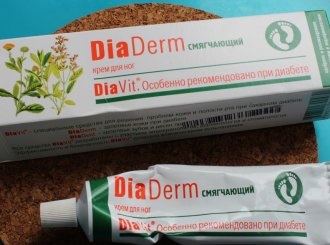 Diaderm - cremă pentru diabetici