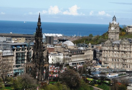 Edinburgh - fotografie și un traseu detaliat în jurul orașului