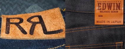 Edwin sen vs rrl alege denim deschis pentru primăvară