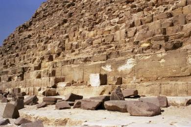 Piramidele egiptene au fost construite din blocuri de beton - secretele piramidelor - știri