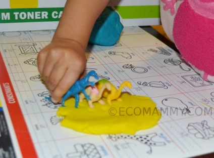Ecomama - 15 idei de modelare cu copiii în 1-2 ani