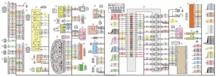 Diagrama electrică a frezei lui Prior în detaliu, înainte de