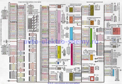 Electroscheme ale VAZ-2170 (Priora), diagrame de conexiuni pentru automobile