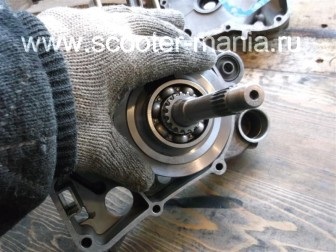 Repararea motorului de raportare foto 157 qmj scuter atlant (150 cc), scutere și motociclete