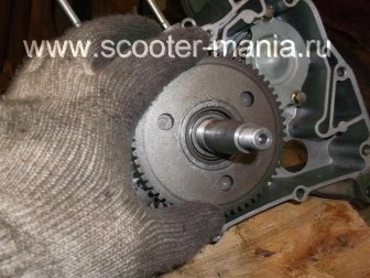 Repararea motorului de raportare foto 157 qmj scuter atlant (150 cc), scutere și motociclete