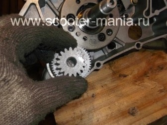 Repararea motorului de raportare foto 157 qmj scuter atlant (150 cc), scutere și motociclete