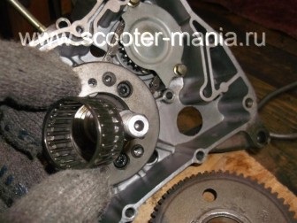Repararea motorului de raportare foto 157 qmj scuter atlant (150 cc), scutere și motociclete