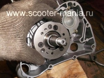 Repararea motorului de raportare foto 157 qmj scuter atlant (150 cc), scutere și motociclete