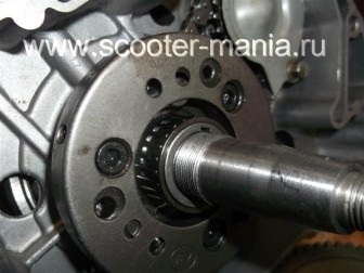 Repararea motorului de raportare foto 157 qmj scuter atlant (150 cc), scutere și motociclete