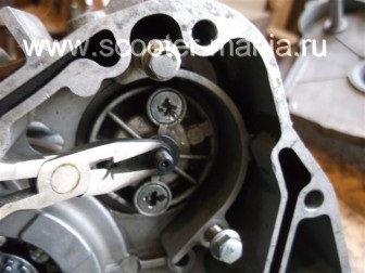 Repararea motorului de raportare foto 157 qmj scuter atlant (150 cc), scutere și motociclete