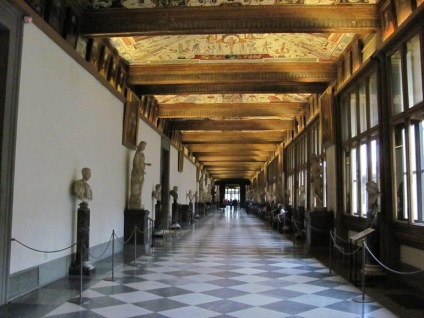 Galerie Uffizi și istoria sa
