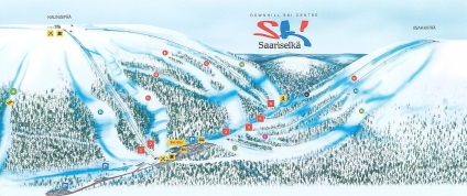 Stațiune de schi Saariselka - arrivo