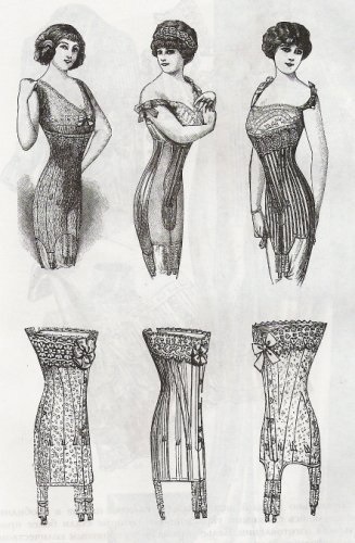 Istoria istoriei corsetei de moda