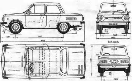 Istoria заз-968 crearea, caracteristicile și actualizarea unei mașini
