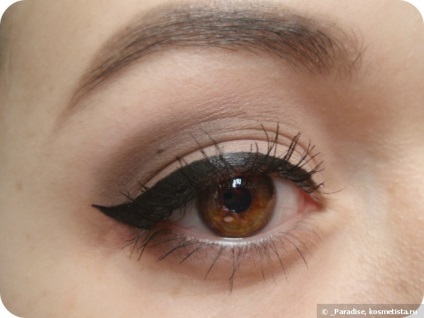 Cum să elaboreze săgeți frumoase cu eyeliner-markeri stelare de culori profunde culoare în umbră # 01