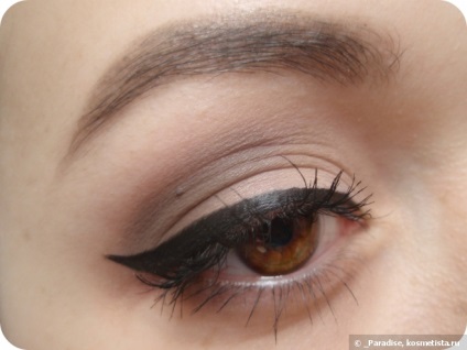 Cum să elaboreze săgeți frumoase cu eyeliner-markeri stelare de culori profunde culoare în umbră # 01