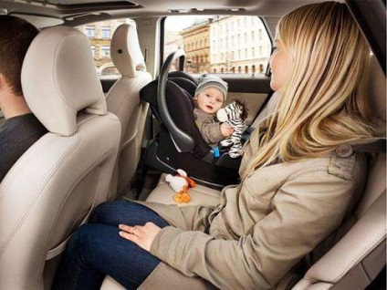 Cum să transport un copil într-o mașină - viața mea