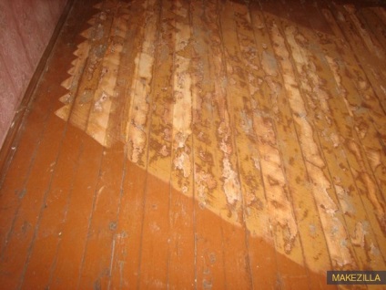 Cum se pune linoleumul pe podea din lemn