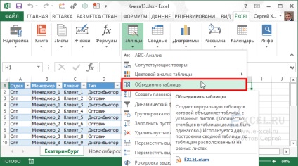 Cum se construiește un tabel rezumativ pentru mai multe tablouri (coli)