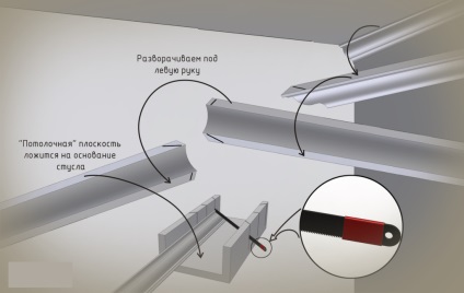 Як різати стельовий плінтус в кутах правильно відео-інструкція по монтажу своїми руками, фото і