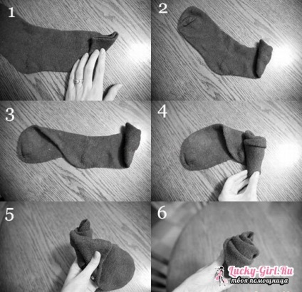 Hogyan készítsünk egy csokor zoknit és bugyit a férfiaknak saját kezükben