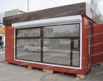 Cumpărați un pavilion de cumpărături din panouri sandwich din Novosibirsk