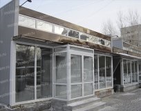 Cumpărați un pavilion de cumpărături din panouri sandwich din Novosibirsk