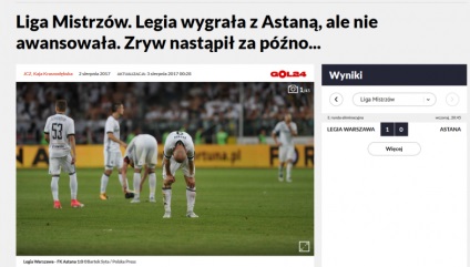 Bajnokok Ligája áttekintése lengyel média