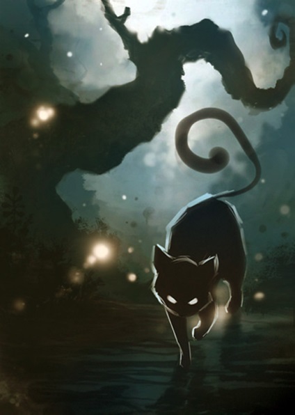 Pisica neagră mistică
