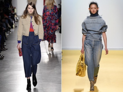 Modă blugi de toamnă-iarna 2017, tendințele modei 2015-2016