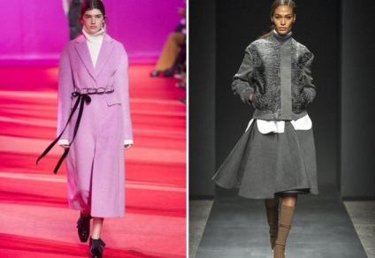 Tendințe de moda toamna-iarna 2017-2018 - culori, paltoane, jachete, jachete, rochii, blugi, pantofi,