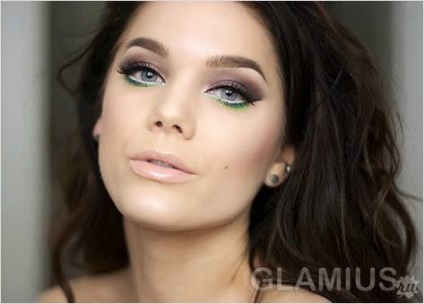 Modă machiaj primăvară-vară 2014 - culori în make-up 2014 (fotografie)