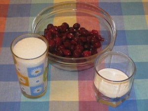 Mousse cherry