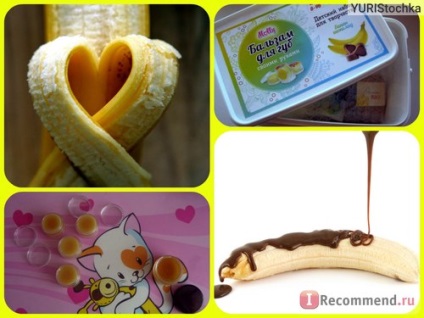Set pentru creativitatea copiilor balsam de buze molii cu mâinile lor banane-ciocolată - 