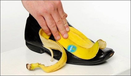 Utilizarea neobișnuită a coajei de banane