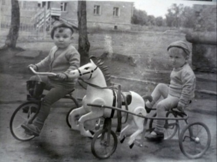 Nostalgia pentru calul pedalei URSS - un vis neîmplinit al tuturor băieților sovietici