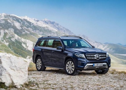 Új SUV mercedes-benz gls specifikációk, fényképek és vélemények