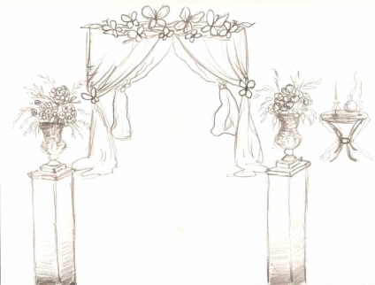 Am nevoie de o schiță a designului nunții atunci când comandă designul halei din agenția de proiectare din rubrica