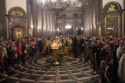Un serviciu de rugăciune la nivel național pentru aranjarea vieții de familie în Catedrala din Kazan, Catedrala din Kazan